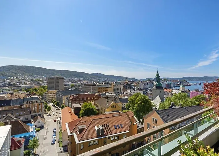 W Balcony Apartament Bergen